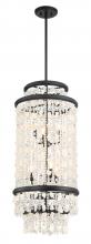 Minka-Lavery 6704-66 - Shimmering Elegance - 6 Light Foyer Pendant