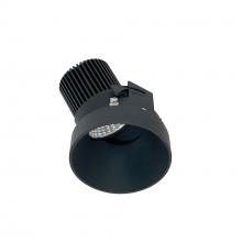 Nora NIO-4RTSLACDXBB - 4" Iolite LED Round Trimless Adjustable Slot, 800lm / 14W, Comfort Dim, Black Finish