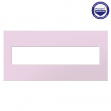 Legrand AWP5GRA - adorne Rosa Five-Gang Screwless Wall Plate with Microban
