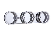 Craftmade 59303-CH-LED - Context 3 Light LED Vanity in Chrome