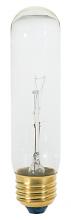 Satco Products Inc. S2880 - 60 Watt; T10 Incandescent; Clear; 120 Volt; Teflon Coated