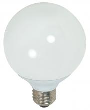Satco Products Inc. S7306 - 15 Watt; G25 Compact Fluorescent; 5000K; 82 CRI; Medium base; 120 Volt