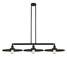 Innovations Lighting 213-BK-MFR-BK-16-LED - Appalachian - 3 Light - 49 inch - Matte Black - Stem Hung - Adjustable Island Light