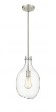 Innovations Lighting 493-1S-SN-G552-9 - Norwalk - 1 Light - 9 inch - Brushed Satin Nickel - Cord hung - Mini Pendant