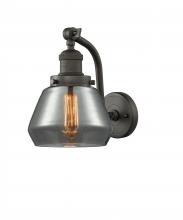 Innovations Lighting 515-1W-OB-G173-LED - Fulton - 1 Light - 7 inch - Oil Rubbed Bronze - Adjustable Sconce