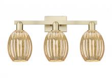 Innovations Lighting 716-3W-AB-G459-6ME - Preston - 3 Light - 26 inch - Antique Brass - Bath Vanity Light