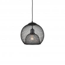 Kuzco Lighting Inc 494412-BK - Gibraltar 12-in Black 1 Light Pendant