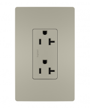 Legrand Radiant TR26352RNICC6 - radiant? Spec Grade 20A Tamper-Resistant Receptacle, Nickel