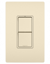 Legrand Radiant RCD33LA - radiant Two Single Pole/3-Way Switches, Light Almond