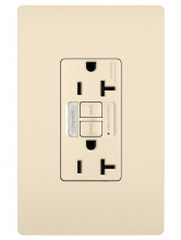 Legrand Radiant 2097NTLTRLA - radiant Tamper-Resistant 20A Duplex Self-Test GFCI Receptacles wt SafeLock Protection and Night