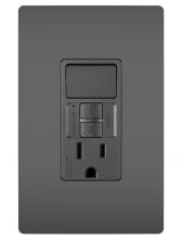 Legrand Radiant 1597SWTTRBKCCD4 - radiant Combination Single Pole Switch & Tamper-Reistant 15A Duplex Self-Test GFCI Receptacles wi