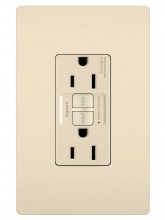 Legrand Radiant 1597LACCD12 - radiant? 15A Duplex Self-Test GFCI Receptacles with SafeLock? Protection, Light Almond