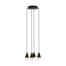 Visual Comfort & Co. Modern Collection SLCH51330B - Cupola Alabaster 4 Light Chandelier