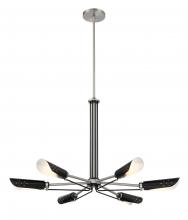 Minka George Kovacs P1696-691 - TURBINE - 6 LIGHT CHANDELIER