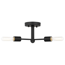 Visual Comfort & Co. Studio Collection 7700503-112 - Axis Three Light Semi-Flush Mount