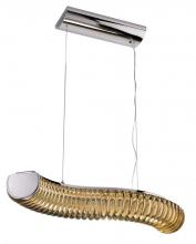 Nuvo 62/263 - 2 Seventy LED Curved Pendant Champagne Acrylic