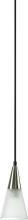 Quorum 1320-665 - SM CONE PEND/FROST -STN