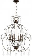 Quorum 6105-6-39 - ARIEL 6LT CAGE CHAND - VC