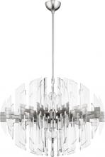 Quorum 6310-30-65 - ZION 30" 8LT OVAL - STN