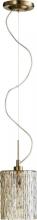 Quorum 824-80 - 7" COGNAC ICE PEND - AGB