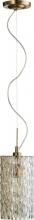 Quorum 825-80 - 10" COGNAC ICE PEND - AGB
