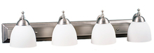 HOMEnhancements 16854 - Dallas 4-Light White Vanity - NK