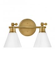 Hinkley 51182HB - Small Adjustable Two Light Vanity