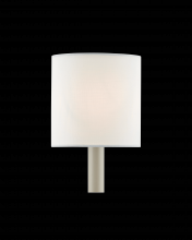 Currey 0454 - White Cotton Drum Chandelier Shade